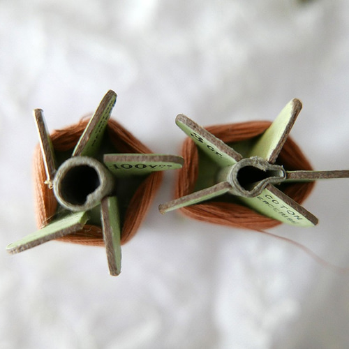 フランスアンティーク立体糸巻き