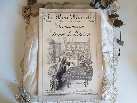 パターンメーカー　マヌカン / フランス・1900年前後 / アンティーク フランスアンティーク 1900年前後 Au Bon Marché Paris カタログ