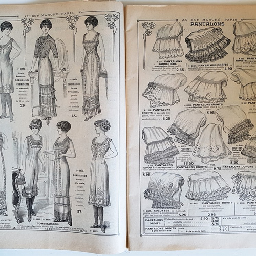 フランスアンティーク 1900年前後 Au Bon Marché Paris カタログ