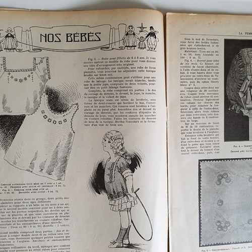 フランスアンティーク女性誌 La Femme Chez Elle 1915 Février その他