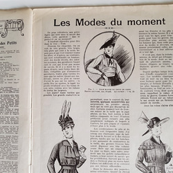 フランスアンティーク女性誌 La Femme Chez Elle 1916 Juin 4枚目の画像