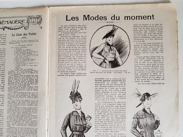 フランスアンティーク女性誌 La Femme Chez Elle 1916 Juin 4枚目の画像