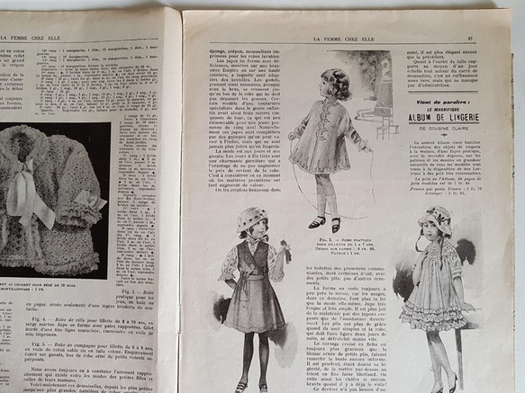 フランスアンティーク女性誌 La Femme Chez Elle 1916 Juin 6枚目の画像