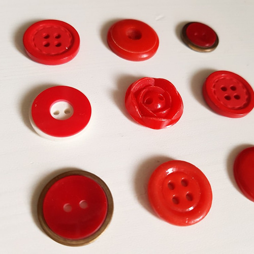 フランスビンテージアイロン代赤