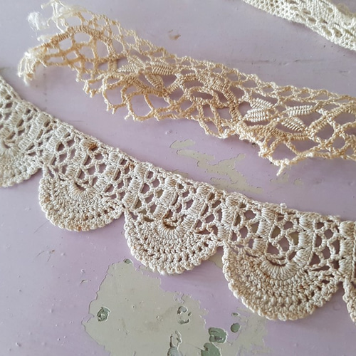 フランスアンティーク　レース 39132b7819fe64b3b87d2a6ee770e0