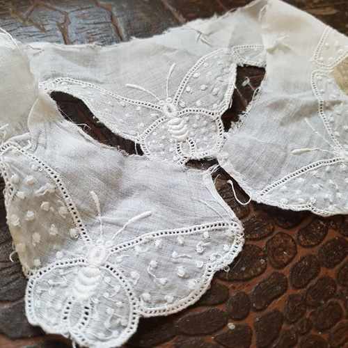 B様 ご予約品】フランスアンティーク フィレレース図案集 大判サイズと