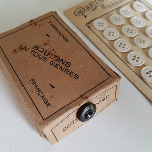 フランスヴィンテージ ボタン箱 その他インテリア雑貨 Mon Atelier