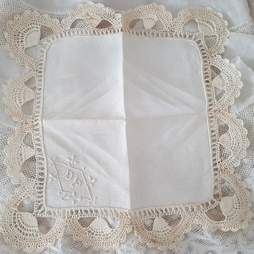 フランスアンティーク マリアージュ ワックスフラワーティアラ