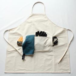 long apron [beige] 2枚目の画像