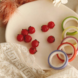 ♡香甜・水果♡跳躍的小草莓 4個入 第2張的照片
