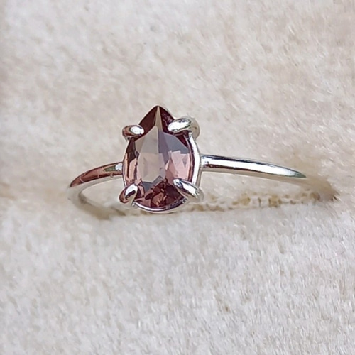 カラーチェンジガーネットのsilver925リング 11号 シルバーリング