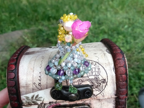 宝石のビーズドール 天然石 その他人形 ORISYOKU 通販 9660117｜Creema