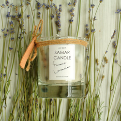 富良野ラベンダーボタニカルキャンドル-SAMAR CANDLE-　 2枚目の画像