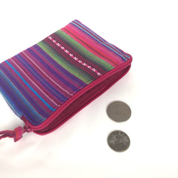 Shenaini湖南苗族手織零錢袋 第3張的照片