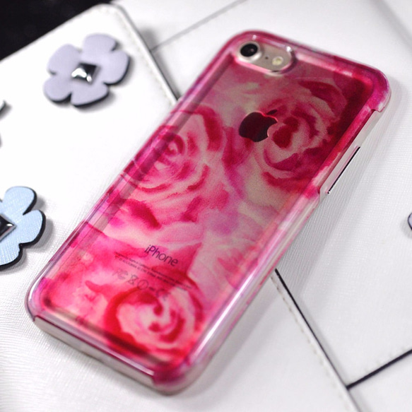 バラの愛iPhoneシリーズ（フェード決して）さんヤングダブル電話シェル 4枚目の画像