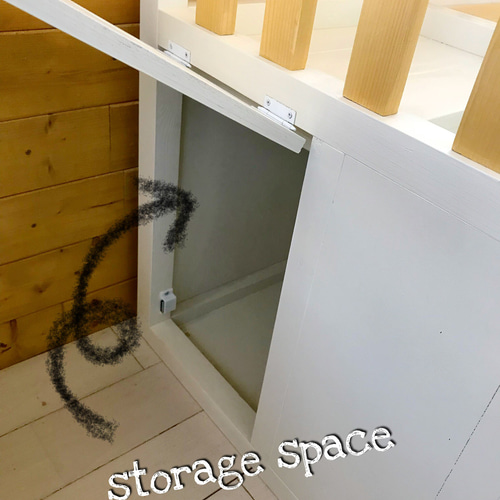 ハンドメイド 猫ちゃん ワンチャン ペット用 2段ベッド♫ 収納