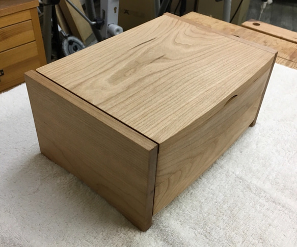 Cherrywood 様  ご注文のジュエリーボックス　引き出し付き 3枚目の画像