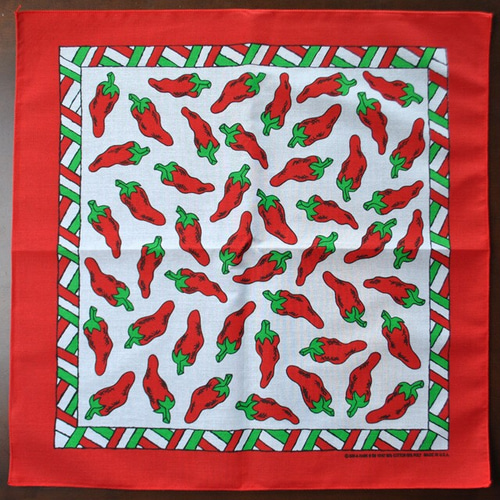 【未使用】レッドホットチリペッパー　バンダナ レッチリ Red Hot Chili Peppers BANDANA バンダナ レッドホット