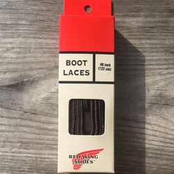 レッドウィングREDWING米国製タスランブーツレース☆ブーツ用靴紐トラ紐ブラック/ブラウン48インチ☆6インチハイト用 5枚目の画像