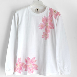 新品 タグ付き 花柄プリント 長袖 Tシャツ 楽天市場】ロンT 花柄 ロゴ レディース 【即納】 トップス 長袖