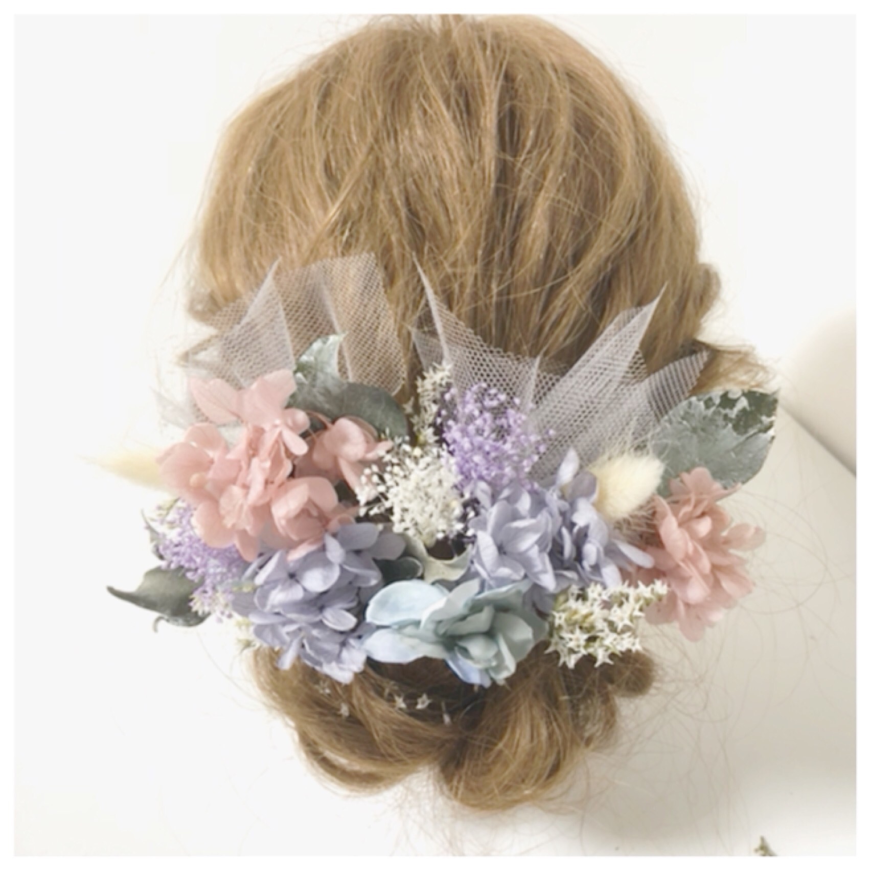 ウェディング 髪飾り ヘッドドレス