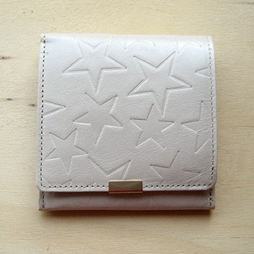 ミニウォレット（スターマリン・パールホワイト） その他ミニ財布