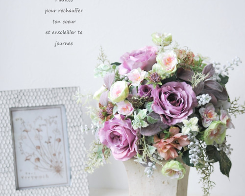 アーティフィシャルフラワー　ローズ 楽天市場】プリザーブドフラワー 運命を繋ぐ赤花 Destiny*Rose