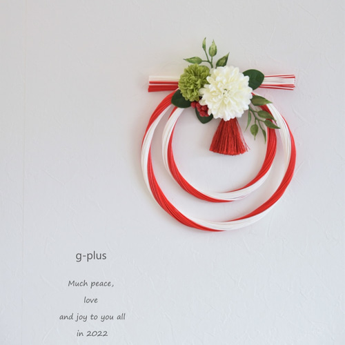 お正月リース♪No.22 mizuhikigirl お正月リース PHC-123 | piece store