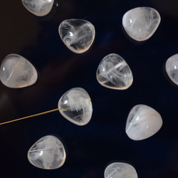 値下げ！35%off （creema限定） Import クリア×ホワイト マーブル