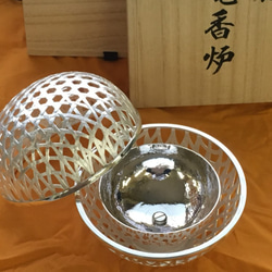 銀製　香炉　～篭～ 3枚目の画像