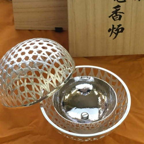 銀製 香炉 ～篭～ その他インテリア雑貨 hyakumu -百夢- 通販