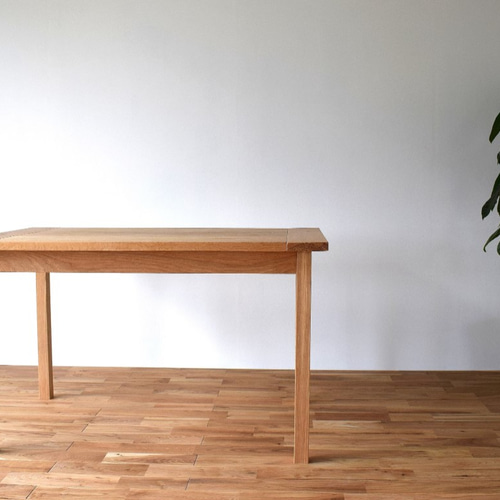 オーク無垢材 ダイニングテーブル ダイニングテーブル Brown