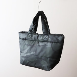 ag_bag_no144　『驚くほど軽い ふっかりバッグ』クッション入ナイロン迷彩カモフラージュ鞄トートN65B 8枚目の画像