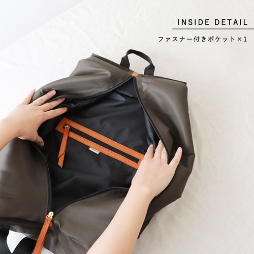 【冬バーゲン★】 ラスト1。クッション入 軽量ナイロン【ECOリュックサック バッグ