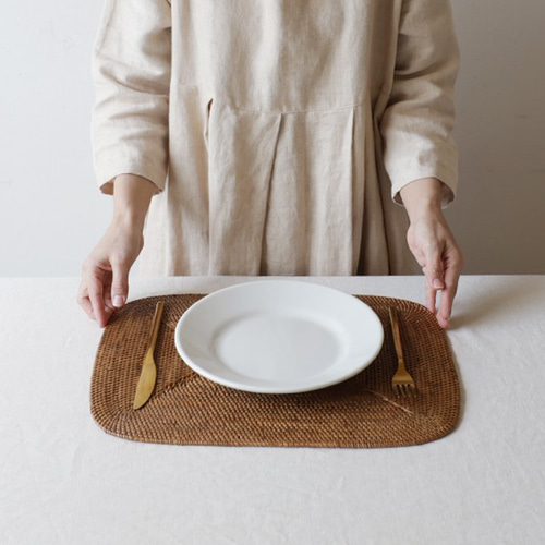 春支度SALE 伝統工芸 アタ細工 40cm×30cmランチョンマット