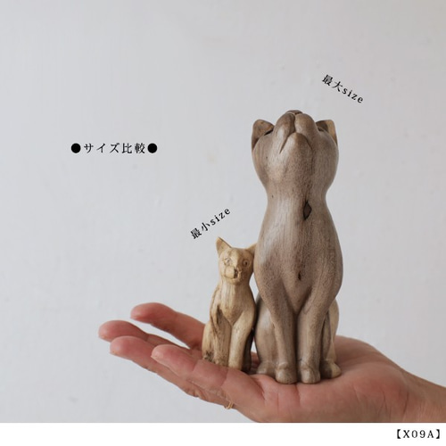 ○X'masSALE○新作【6匹セット】天然無垢ウッド手彫り