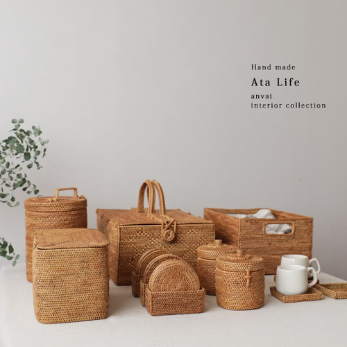 天然素材バスケットとアタ小物入れセット 2202.jpg