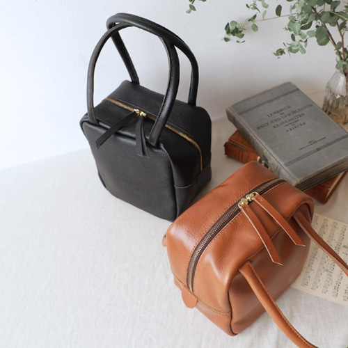 sg_10 最終SALE 厚地 牛革 オイル レザー スクエア 四角