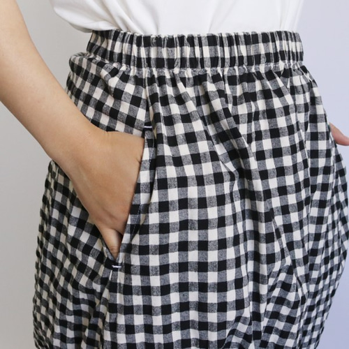 コムデギャルソン　サルエルパンツ　ギンガムチェックs 2020AW COMME des GARCONS COMME des GARCONS コムデギャルソン