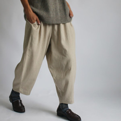 ラスト1点*冬支度PRICE*　８９ｃｍ丈 柔らかな履き心地 定番 ボール パンツ バルーン ナチュラル K15 4枚目の画像