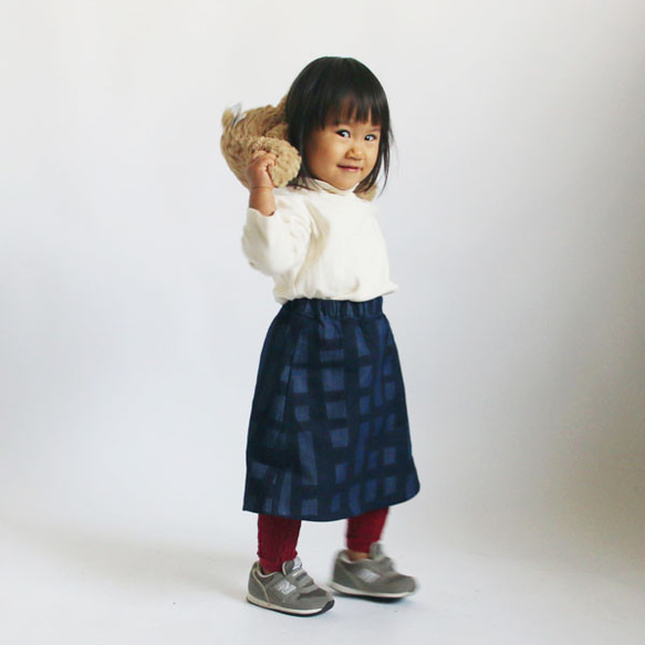 最終ＰＲＩＣＥ  80～100 1～2歳ぐらい手捺染スカート ゴムKIDキッズ子供服BABYベビー服Y99L 1枚目の画像