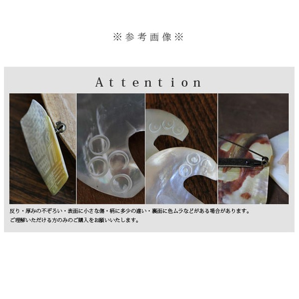 新作 【夏の支度PRICE】天然貝で作る anvai オリジナル シェル ブローチ 小物 雑貨 インテリア S51A 10枚目の画像