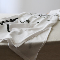 *ラスト１。２０２０夏準備ＰＲＩＣＥ。厚地 度詰 天竺 Tシャツ コットン手描き「抽象絵画」 ワンピースB24B 8枚目の画像