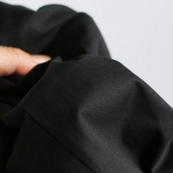 『大人甘めのふりフリル スカート』コットン100% 裾フリル ペチコート 重ね着 黒K74(sk050) 9枚目の画像