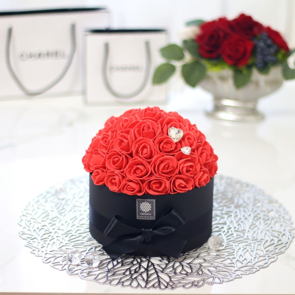 Fluffy Rose Box♡フラッフィーローズボックス♡レッド 1枚目の画像