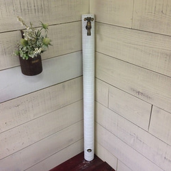タイル水栓柱 オールホワイト［商品番号：c15］ 2枚目の画像