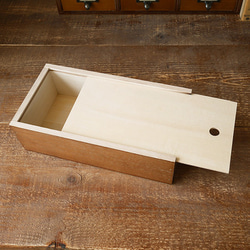 木製 ティッシュケース No.4 ダークブラウン BREA-875 2枚目の画像