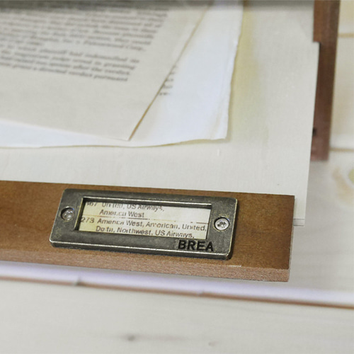 書類ケース レターケース6段 ダークブラウン BREA-1182DB その他