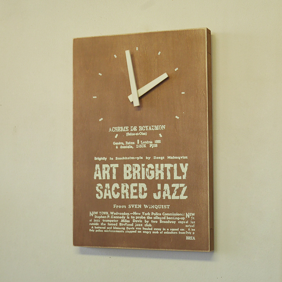 アンティーク 時計 ダークブラウン　BREA-1534DB