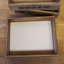 昭和レトロ 木箱  Lサイズ　BREA-1600 4枚目の画像